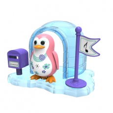 DigiPenguins z igloo Paige jasno różowy S88344/43 OU